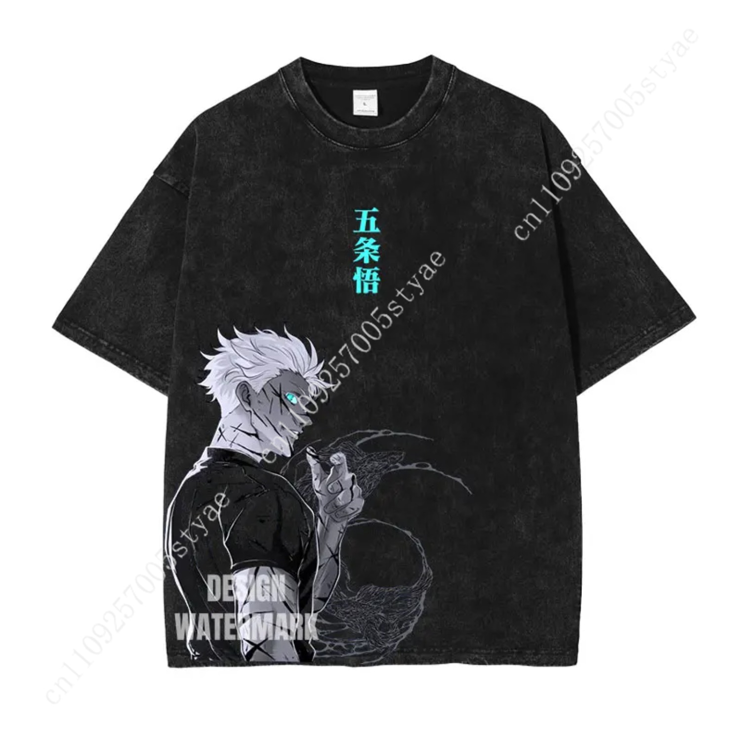 Summer Quilt - Camiseta Gráfica Gojo Satoru, Roupas de
