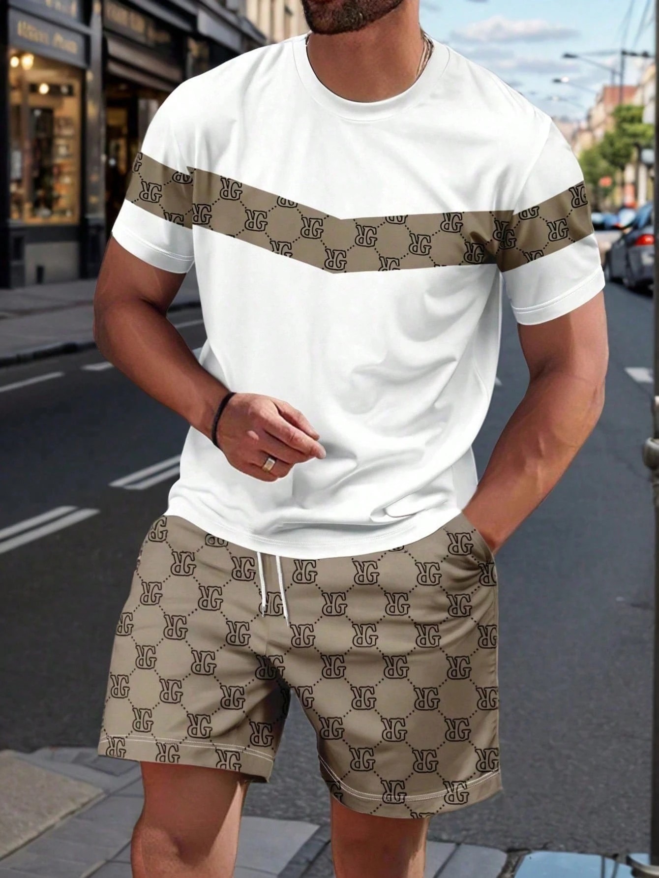Summer Clothing Shops - Conjunto Masculino de Verão 2026 com