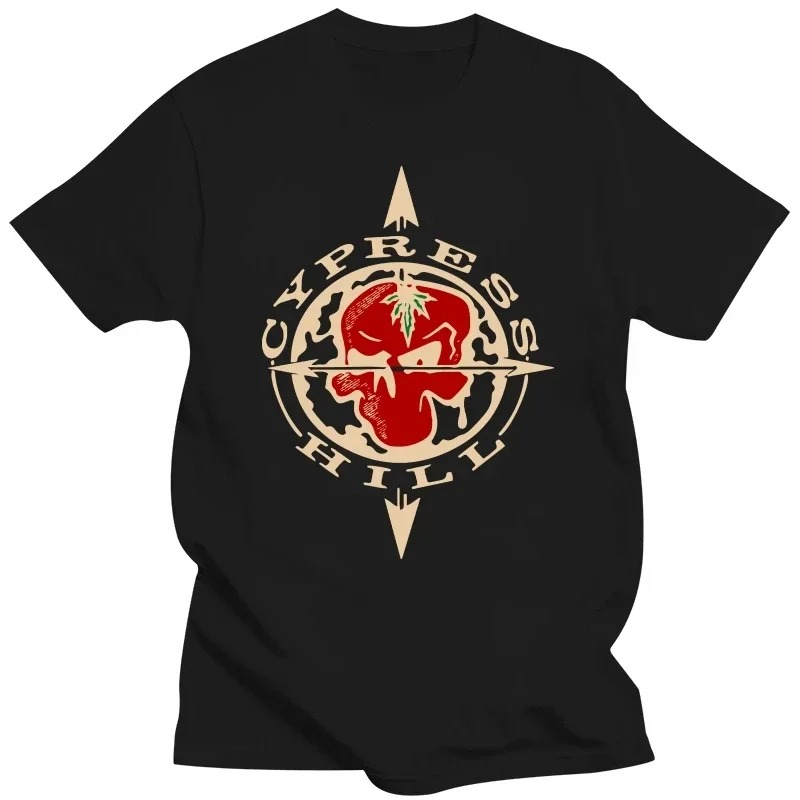 Summer Hill Clothing - Camiseta Unissex Cypress Hill Tamanho Asiático