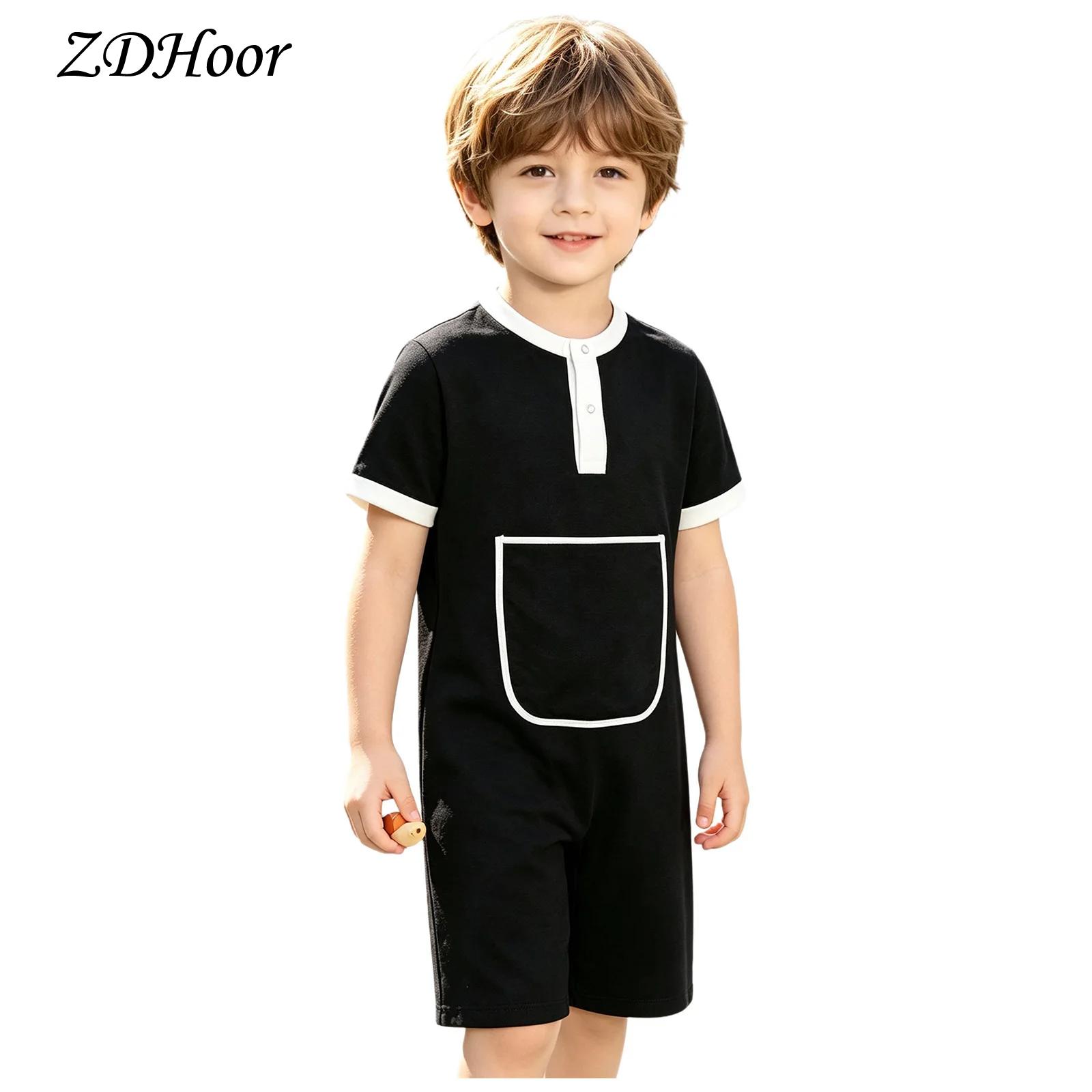 Summer Clothing Needs - Macacão Infantil para Meninos e Meninas
