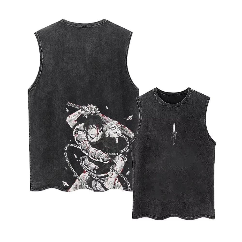 Summer Edition Clothing - Colete de Ginástica de Verão Jujutsu
