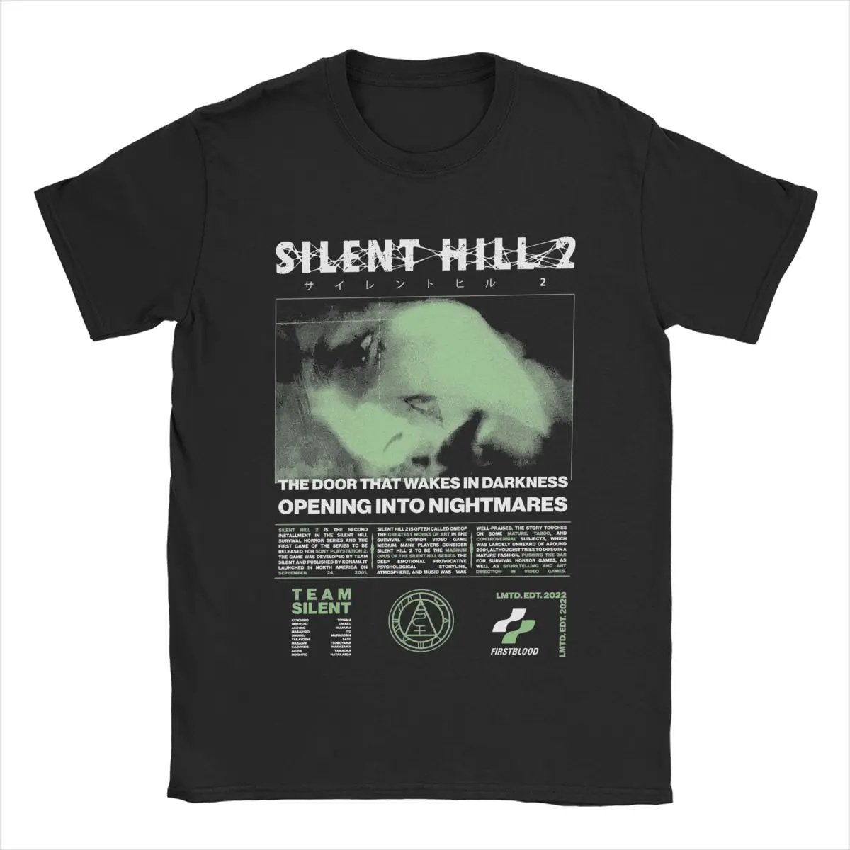 Homens silent hill 2 t camisas - Summer Hill Clothing avaliação e preço