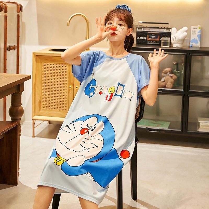 Camisola fofa Doraemon para mu - Summer Away Clothing avaliação e preço