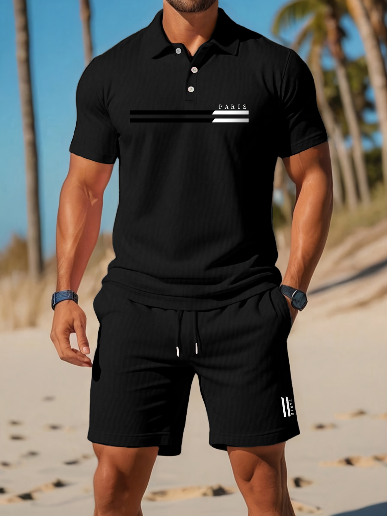 Conjunto Polo Masculino Verão  - Summer Clothing Shops avaliação e preço