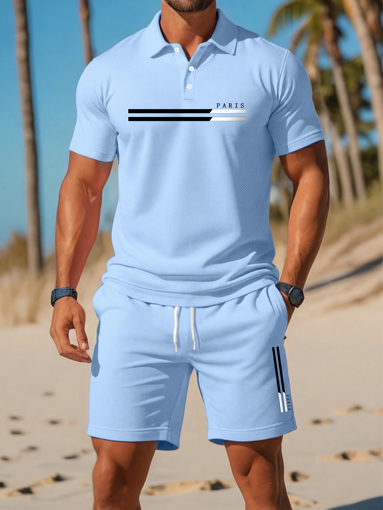 Conjunto Polo Masculino Verão  - Summer Clothing Shops avaliação e preço