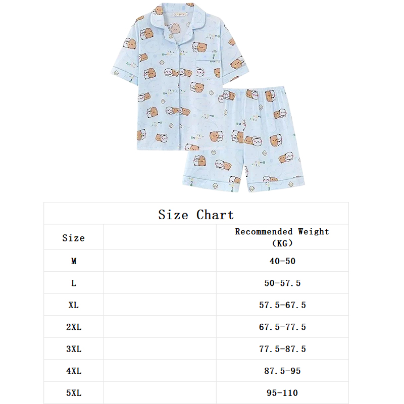 Pijamas Panda Bubu e Yier com  - Summer Edition Clothing avaliação e preço