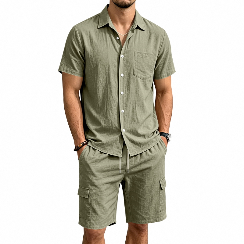 Conjunto Masculino de Verão em - Summer Clothing Outfits avaliação e preço